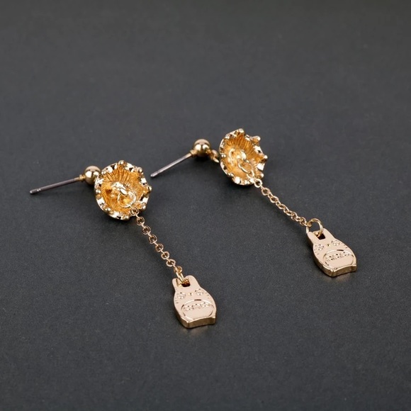 My Neighbor Totoro Umbrella Earrings - Picture 5 of 5